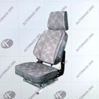 Сиденье водителя в сборе с подголовником и электроподогревом 