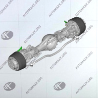 Мост передний 43118 (6,53) 49/13 зуб с АБС в сборе