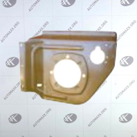 Панель фары УРАЛ левая в сборе