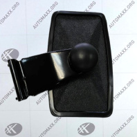 Зеркало бордюрное без подогрева с кронштейном в сборе(бокового обзора) 230х130